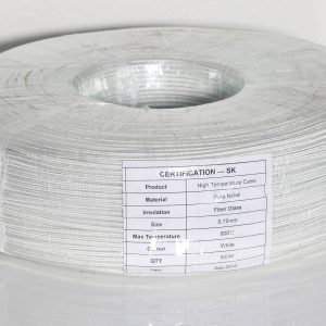 Cable niquel puro con funda de silicona y fibra de vidrio