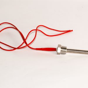 Calefactor tubular con tuerca